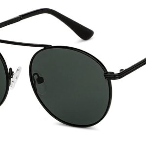 VINCENT CHASE EYEWEAR By Lenskart | Full Rim Round Sunglasses| Polarized And 100% Uv Protected | Men & Women