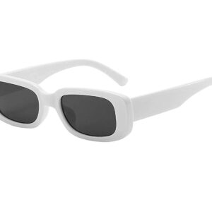 CREATURE Rectanglular Polarized Sunglasses For Women Retro Sunglasses Vintage Fashion Narrow Square Frame