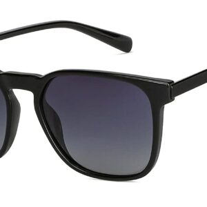 VINCENT CHASE EYEWEAR By Lenskart |Full Rim Square Sunglasses| Style Cast (Pc)|Polarized And 100% UV Protected|Men & Women| Vc S13980