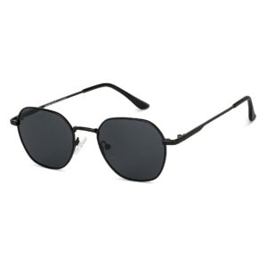 Vincent Chase By Lenskart | Full Rim Hexagonal | The Metal Edit | Polarized and 100% UV Protected | Men & Women | Small | VC S13121