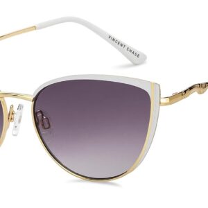 Vincent Chase By Lenskart | Full Rim Cateye | Fashion Essentials | Branded and Stylish Sunglasses | 100% Uv Protected | Women | Large | Vc S15795
