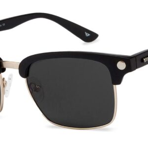 VINCENT CHASE EYEWEAR By Lenskart | Full Rim Round Stylish Sunglasses | Polarized And 100% UV Protected | For Men & Women | Large | Vc S10681/P