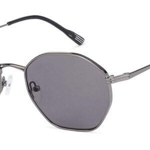 John Jacobs | UV Protection Sunglasses For Men & Women | Full Rim Hexagonal Medium (Size-53) JJ S12472-C1