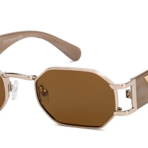 Vincent Chase By Lenskart | Full Rim Square | STATEMENT EDIT | Polarized and 100% UV Protected | Men & Women | Large | VC S16830