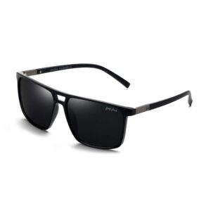 grey jack Oversized Polarized Sunglasses Latest Stylish,Large Size Rectangular Sunglasses UV Protection for Men Women S2202