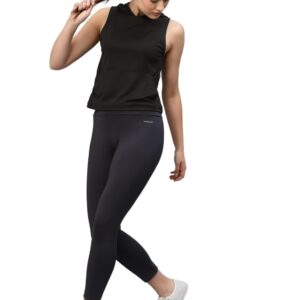 Rigo Women's Solid Slim Fit Active Wear Top