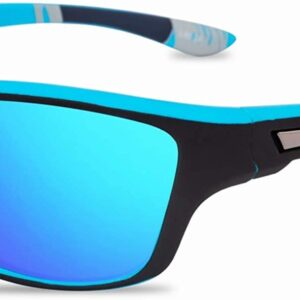 ELEGANTE Men Square Polarization Sunglasses