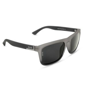 OKNO By Eyewearlabs | Polarized Full Rim TR 90 Rectangular Branded Stylish Sunglasses For Men & Women | 100% UV Protection Shades | Cricket Sports Cycling Driving | Medium| Dash Series