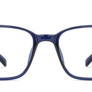 LENSKART BLU | Zero Power Blue Cut Computer Glasses | Gaming Glasses | Anti Glare, Lightweight & Blocks Harmful Rays | UV Protection Specs | Men & Women | Medium | LB E13526
