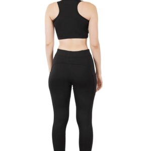 Fervour Dry Fit Women's Trendy Co-ord Set Gym Wear Running Set Work Out Set Strechable Breathable Activewear Comfortable and Premium Fabric