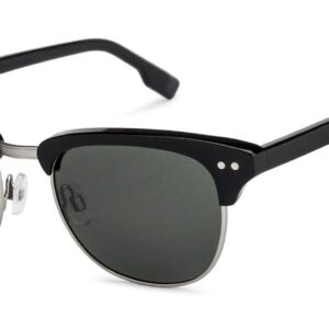 John Jacobs Unisex Adult Clubmaster Polarized Round Sunglasses JJ S12638