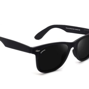 EFERMONE® Wayfarer Polarized Sunglasses 100% 400nm UV Protection For Men and Women with TAC Impact Resistant Lens (Pola-Club Edition)