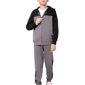 Alan Jones Clothing Boys Colorblocked Co-ords Set Tracksuit