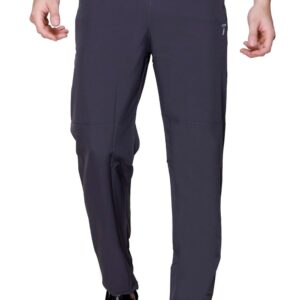 Total Men's Track Pant | Regular Fit Sports Joggers & Pajamas | Stretchable & Breathable Activewear Lower for Gym, Running, Yoga & Casual Wear | Comfortable Trousers for Men