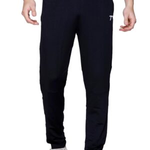 Total Men's Track Pant | Regular Fit Sports Joggers & Pajamas | Stretchable & Breathable Activewear Lower for Gym, Running, Yoga & Casual Wear | Comfortable Trousers for Men