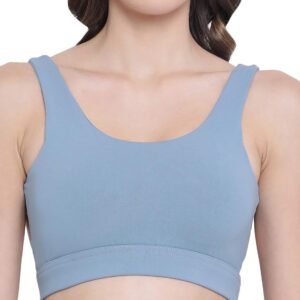 Clovia Women's Padded Non-Wired Activewear Gym/Sports Bra with Crossback