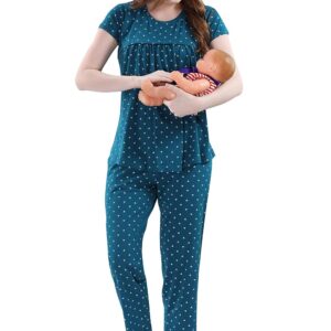 AV2 Women's Cotton All Over Print Top And Pajama Set Pack Of 1