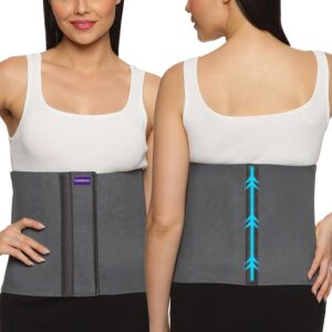 Careforce Abdominal Belt After Delivery Belt for Women Tummy Maternity Belt Postpartum Belt After Delivery C Section Post Pregnancy Belt for Tummy Reduction Belly Fat Belt for Women & Men -Grey -XXL
