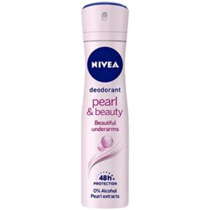 NIVEA Pearl And Beauty Deodorant, Spray, Female 48Hours, 150Ml