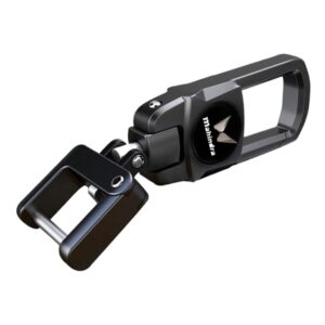GREENWORLD™ Silver Color Fob Key Heavy Duty Keychain for New Mahindra Scorpio/Xuv700/Xuv300/Bolero/Suitable For All Mahindra car