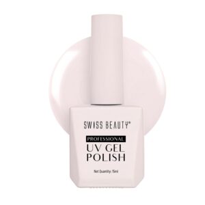 Swiss Beauty Professional UV Gel Nail Polish, Lasts Upto 21 Days, Super Glossy Finish, Non-Chipping, Non-Smudging, Quick Drying Nail Polish, Shade -02, 15 ml