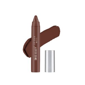 Swiss Beauty Stain Matte Lipstick | Long Lasting, Hydrating & Lightweight Lipstick | Espresso 3.4gm