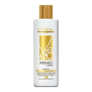 L'Oréal Professionnel Xtenso Care Sulfate-Free Shampoo for Frizz-Free, Shiny & Manageable Hair 250ml | With Pro Keratin & Asta Care | For Men & Women | Unruly, Unmanageable Hair
