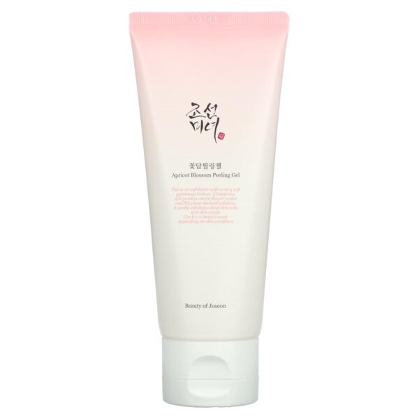 Beauty of Joseon Apricot Blossom Peeling Gel - Exfoliates and Renews Skin, Korean Beauty, 4oz (100ml)