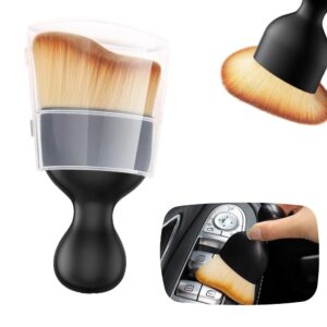 AstonAndia Car Interior Cleaner Brush Car Cleaning Brush Car Detailing Brush Soft Cleaning Brush Dashboard Multipurpose Car Brush Tool