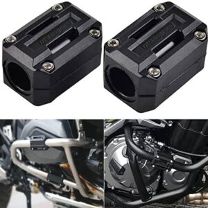 NexusGears Universal Bumper Protection Blocks for Crash Guards 22mm/25 mm/28 mm Pipe