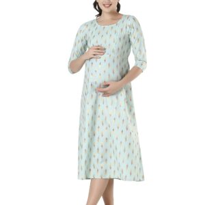 ZUVINO Maternity Dresses for Women | Feeding Kurtis for Women | Feeding Dresses with Zip for Women | Nursing Feeding Kurti for Women | Stylish Pregnancy Dresses for Women.