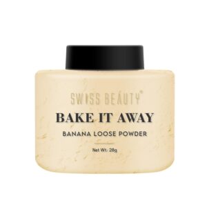 Swiss Beauty Bake It Away Translucent Loose Powder - 28g (Yellow)