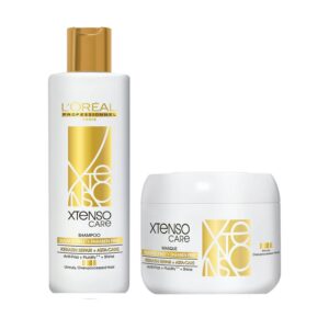 L'OREAL PROFESSIONNEL PARIS Xtenso Care Sulfate-Free* Shampoo 250Ml And Hair Masque 200Ml Combo For All Hair Types (Pack Of 2)