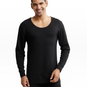 Jockey 2401 Men's Super Combed Cotton Rich Full Sleeve Thermal Undershirt with Stay Warm Technology