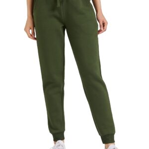 Amazon Brand - Symbol Women's Ankle Length Regular Fit Heavy Weight Winter Jogger Track Pants (Fleece)