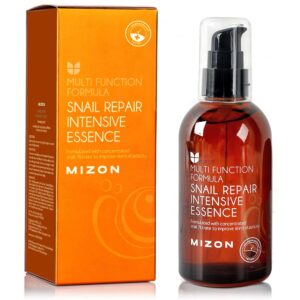 MIZON Snail Repair Intensive Essence Drop, For Damaged Skin, Preventing Skin From Drying, Provides Nutrition, Korean Skincare, Improves Skin, Smooth, Snail Mucin, Wrinkle-Care(100Ml)
