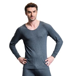 Boldfit Thermal Wear For Men Set Top & Bottom Natural Insulation Thermal Wear For Men Thermal Winter Clothes For Men Set Thermals Innerwear For Men Cotton-viscose Body Warmer For Men Set & Top Thermal