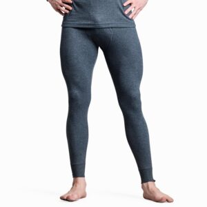 Boldfit Thermal Wear for Men Bottom Natural Insulation Winter Wear for Men Lower Regular Fit Thermal Inner Wear for Men Cotton-Viscose Body Thermal for Men Bottom Body Warmer Thermal Lower for Men