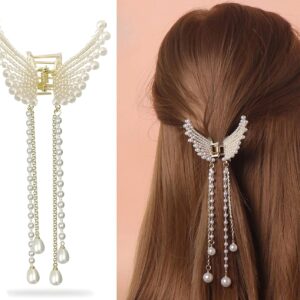 ANNA CREATIONS Latest Korean fashion Style Metal Hair Claw Jaw Clamp Clips Hair Clutcher Hair Clip Hair Pin Hair Accessories for Women & Girls (Pack of 1)