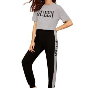 Women's Multicolor Colorblocked Winter Track Suits| Active wear| Gym wear| Sportswear/Striped Women Track Suit/Full Sleeve Top & Pant Leggings Tracksuit Set for Women's/Girls(Pack of 1