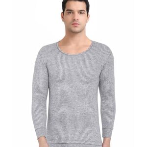 Wako Men's Winterwear Round Neck Full Sleeve Thermal Vest Ultra Soft Winter Warmer Slim Fit Low Neck Innerwear Top