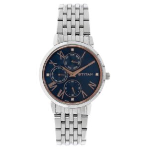 Workwear Blue Dial Women Watch With Stainless Steel Strap-NS2569SM01/NT2569SM01