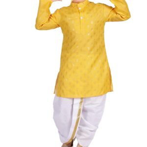 NEW GEN Boys Dhoti & Kurta Set
