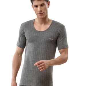 Lux Inferno Men's Round Neck Thermal Vest | Half Sleeves | Regular Fit | Pack of 1|