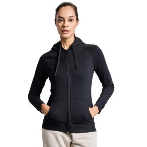 Boldfit Cotton Blend Hoodie for Women Winter Wear for Women Stylish Winter Jacket for Women Stylish Sweater for Women Winter Wear Sweatshirts for Women Stylish Thermal Zipper Winter Tops
