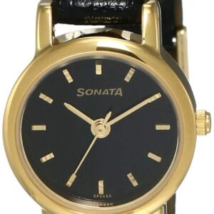 Sonata Analog Black Dial Women's Watch NM8976YL03W/NN8976YL03W/NP8976YL03W