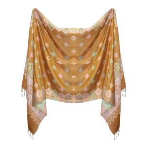 PELO Women Shawl/Winter Shawl/Woollen Shawl/Soft And Warm Shawl/Wrap Shawl/Casual Winter Wear Shawls For Women And Girl Casual And Formal Occasions