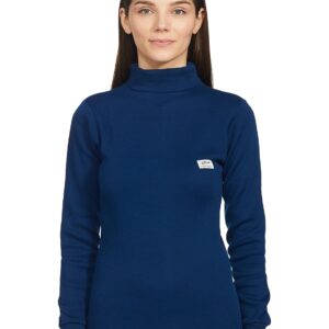 Rupa Thermocot Women's Plain/Solid Synthetic Thermal Top