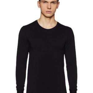 Van Heusen Men Warmtech Skinny Fit Thermal Top - Low Neck, Ultra Soft, Extra Warm