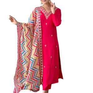 Naixa Viscose Solid Regular Women's Kurtas & Kurtis
